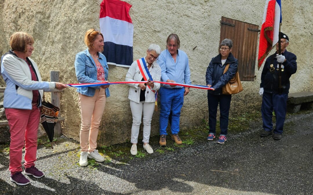 Inauguration à Bramousse