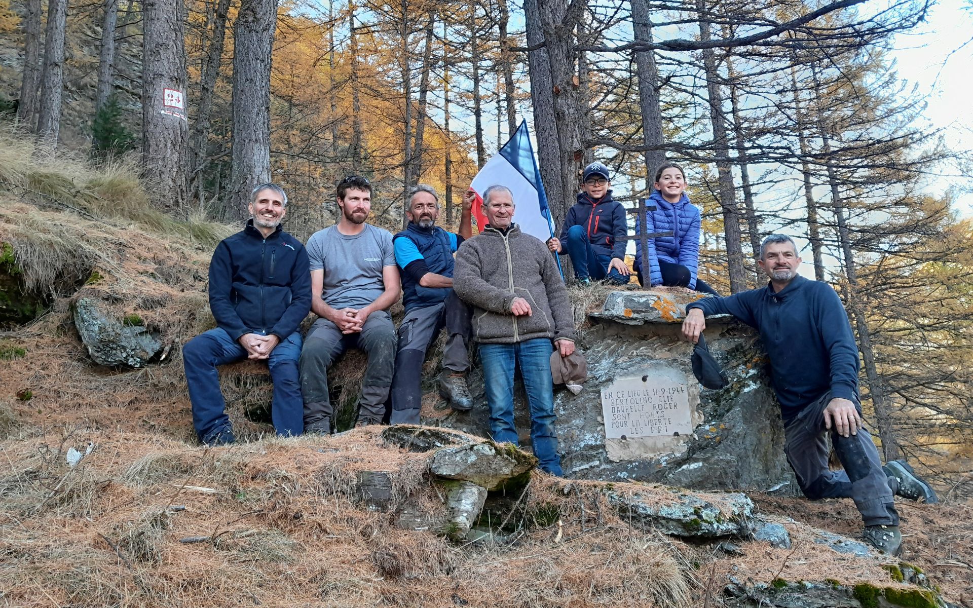 Création du sentier des Résistants