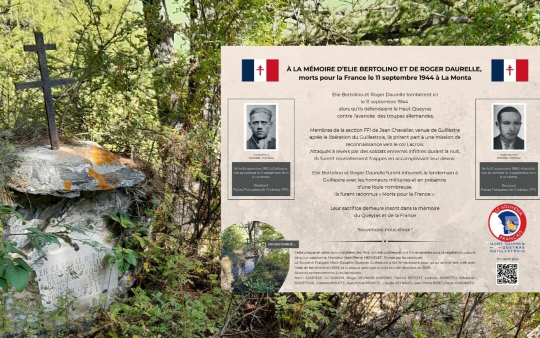Sentier des Résistants à La Monta